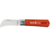 Ніж складний YATO : h= 75 мм, L= 190 мм (YT-7601)
