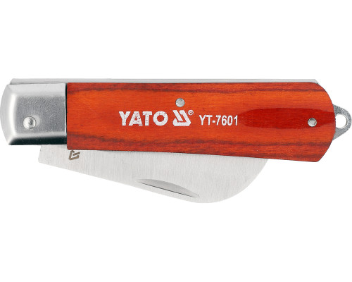 Нож складной YATO : h= 75 мм, L= 190 мм (YT-7601)