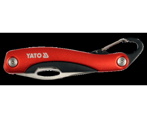 Нож складной YATO : L= 125 мм (YT-76050)