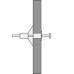Заклепочник дюбелів Molly YATO з 60 дюбелями (YT-51451)