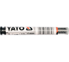 Стержень графітний YATO : HB, чорний для олівця автомата. 5 шт. (YT-69285)