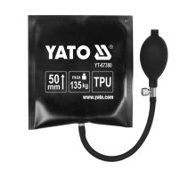 Подушка монтажна, надувна YATO для навантаження - 135 кг, висоти - 50 мм, габарити - 150х160 мм (YT-67380)