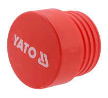 Наконечник змінний для молотка YT-45483 YATO Ø= 60 мм з високопружного поліетилену (YT-45493)