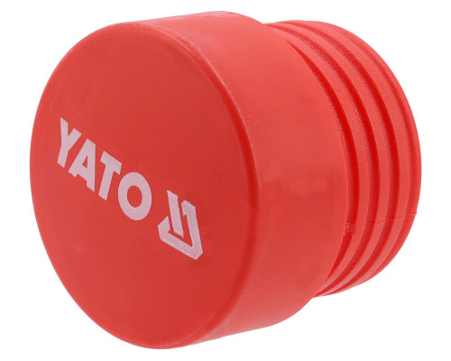 Наконечник сменный для молотка YT-45483 YATO Ø= 60 мм из высокоупругого полиэтилена (YT-45493)