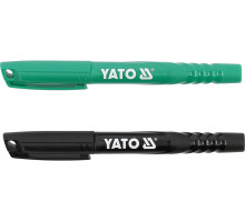 Маркери технічні YATO 2 шт, чорний і зелений (YT-69300)