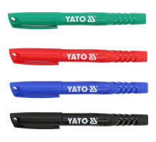 Маркери технічні YATO 4 шт, синій, червоний, чорний і зелений (YT-69304)