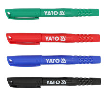 Маркери технічні YATO 36 шт, синій, червоний, чорний і зелений (YT-69310)
