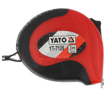 Рулетка YATO : L= 3 м х 16 мм з магнітним наконечником (YT-7126)