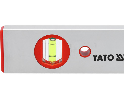 Уровень алюминиевый YATO : L= 80 см. 3 капсулы (YT-3003)
