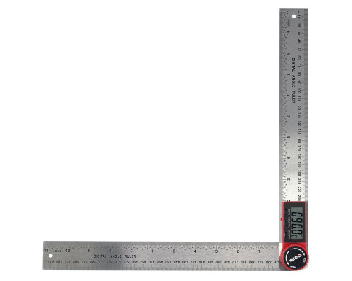 Кутомір електронний YATO l= 300 мм. 0-360°. 3V CR2032 (YT-71004)