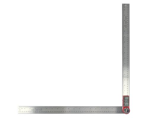 Кутомір електронний YATO l= 500 мм. 0-360°. 3V CR2032 (YT-71005)