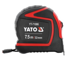 Рулетка вимірювальна YATO : L= 7,5 м x 32 мм (YT-71086)