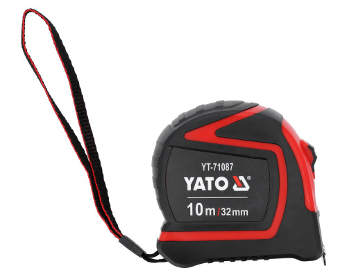 Рулетка вимірювальна YATO : L= 10 м x 32 мм (YT-71087)
