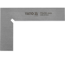 Кутник слюсарний 90° YATO 75 х 50 мм (YT-70750)