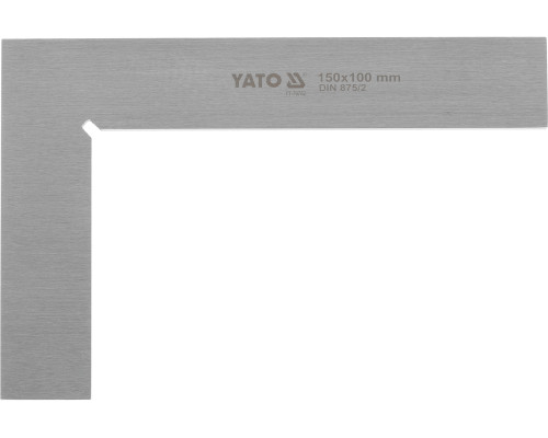 Угольник слесарный 90° YATO 150 х 100 мм (YT-70752)