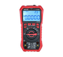 Мультиметр TRUE RMS електричних параметрів YATO з LCD-цифровим діапазоном 60000 від 3х1,5V;AAA батар (YT-730896)