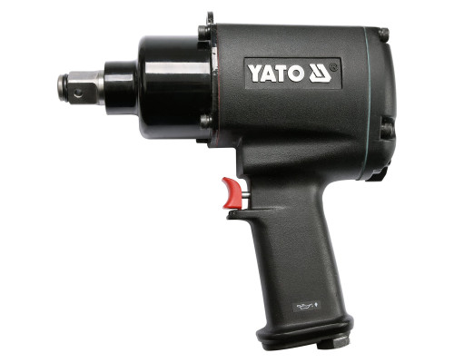 Гайковерт ударний пневматичний YATO : квадрат 3/4″, F=1300 Nm (YT-09564)