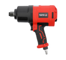 Гайковерт ударний пневматичний YATO : квадрат 3/4″, F= 2300 Nm, 7000 об./хв, спожив.повітря 255 л/хв (YT-09575)
