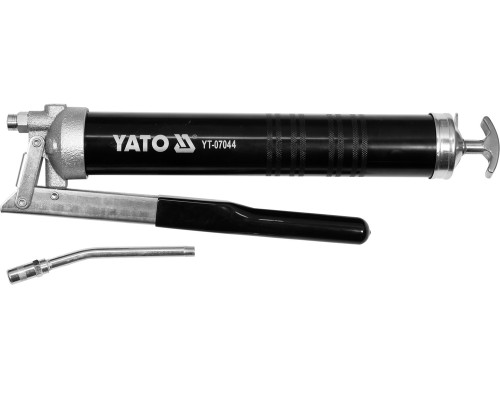 Шприц смазочный YATO, 600 см³, 31- 70 MPa. с жестким аппликатором (YT-07044)