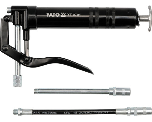 Шприц мастильний YATO, 120 см³, 310 Bar. з картриджем (YT-0701)