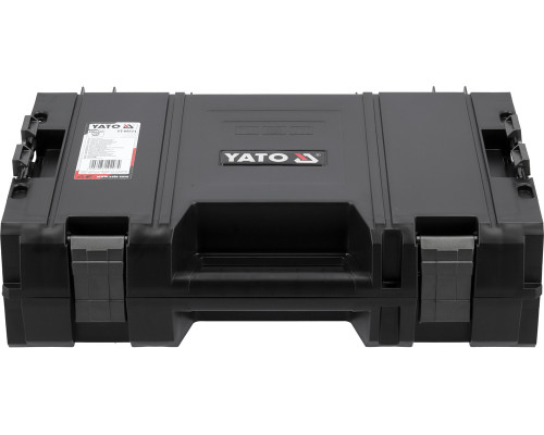 Ящик для електроінструментів модульний 41P4G1 S12 YATO 450х 322х 126 мм (YT-09171)