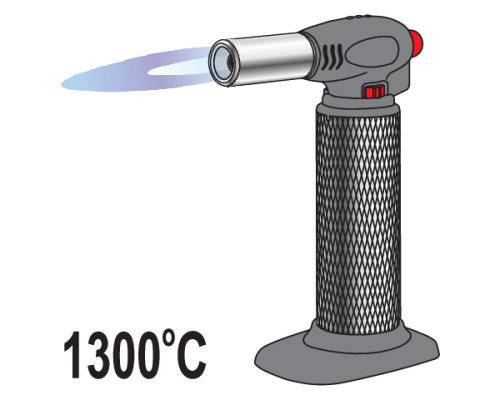 Горелка газовая (бутан) YATO для нагрева и пайки; t= 1300 °С (YT-36700)