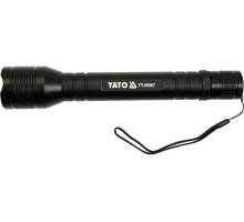 Ліхтар світлодіодний (XPL CREE) YATO, Р=10Вт, Ф=1000 lm; живлен- 4 х R14 батар. Ø=46 мм x254 мм(DW) (YT-08567)