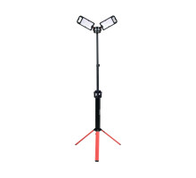 Прожектори 2 шт. 2828 SMD-діодні YATO: акумул. 7.4 В, 500-5000 Lm, на штативі h= 95-140 см (YT-81811)