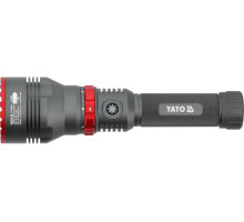 Ліхтар ручний LED-діодний YATO Li-Ion 3.7 В, 4 АГод, 10Вт, зарядка від USB-C (YT-085602)