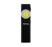 Ліхтар-міні діодний тонкий YATO від акумул. Li-Po 3.7 V 450 mA, освітл.- 500/ 300/ 100/ 30 Lm 8 режи (YT-085608)
