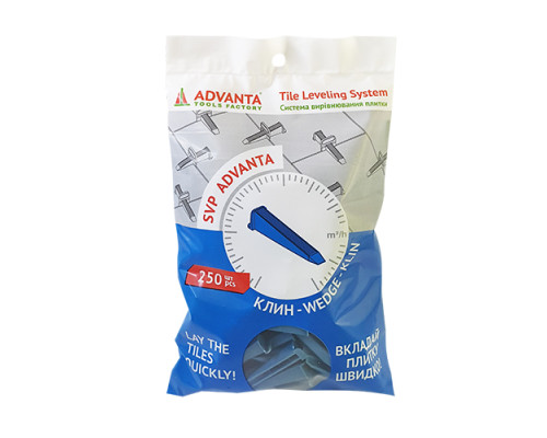 Клин системи вирівнювання плитки SVP Advanta, 250 шт. (344029)
