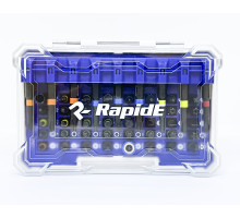 Набір біт RapidE Impact 25/50mm 50pcs (49шт біт + магнітний біто-тримач 60mm з фіксатором)