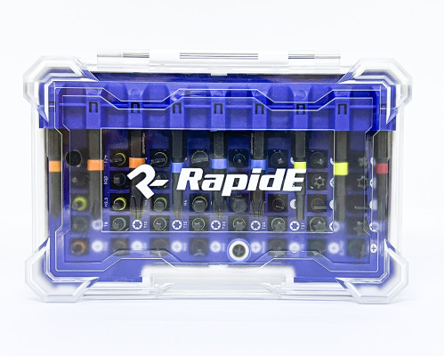 Набір біт RapidE Impact 25/50mm 50pcs (49шт біт + магнітний біто-тримач 60mm з фіксатором)