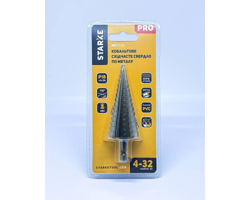 Сверло конусное STARKE 4*32 mm