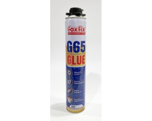 Пена клей FOXFIX G65 профи/ручная 850 мл