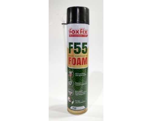 Піна монтажная FOXFIX F55 ручна 750 мл