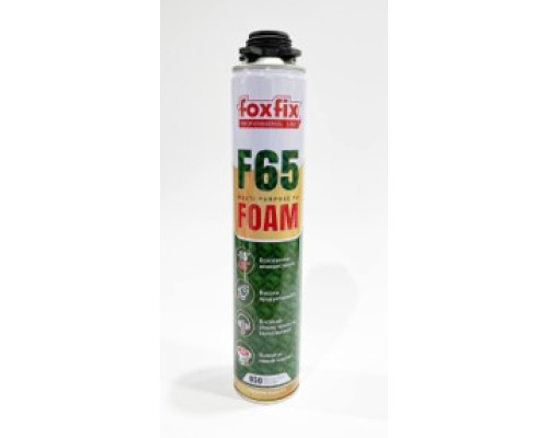Піна монтажна FOXFIX F65 профі/ручна 850 мл