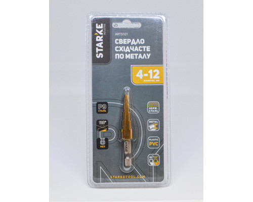 Свердло конусне STARKE 4*12 mm
