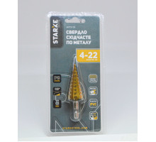 Свердло конусне STARKE 4*22 mm