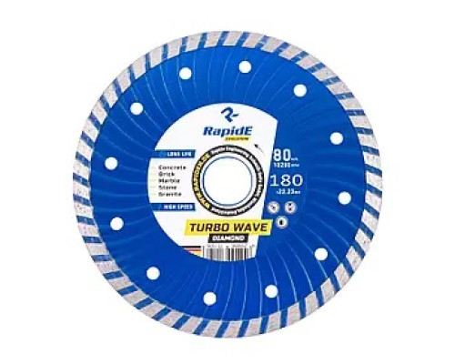 Алмазний  диск 180*22.23 Turbo Wave